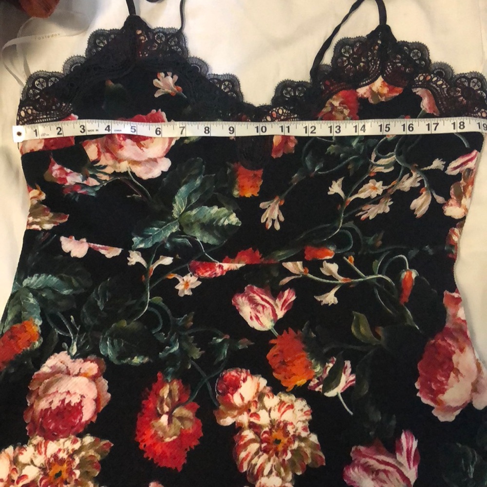 NWT Anthropologie Foxiedox Floral Slip Dress - Picture 6 of 8